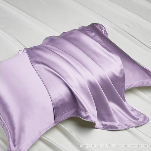 2022 Mulberry 100% Pure Silk 16 Momme Satin Pillowcase with Hidden Zipper